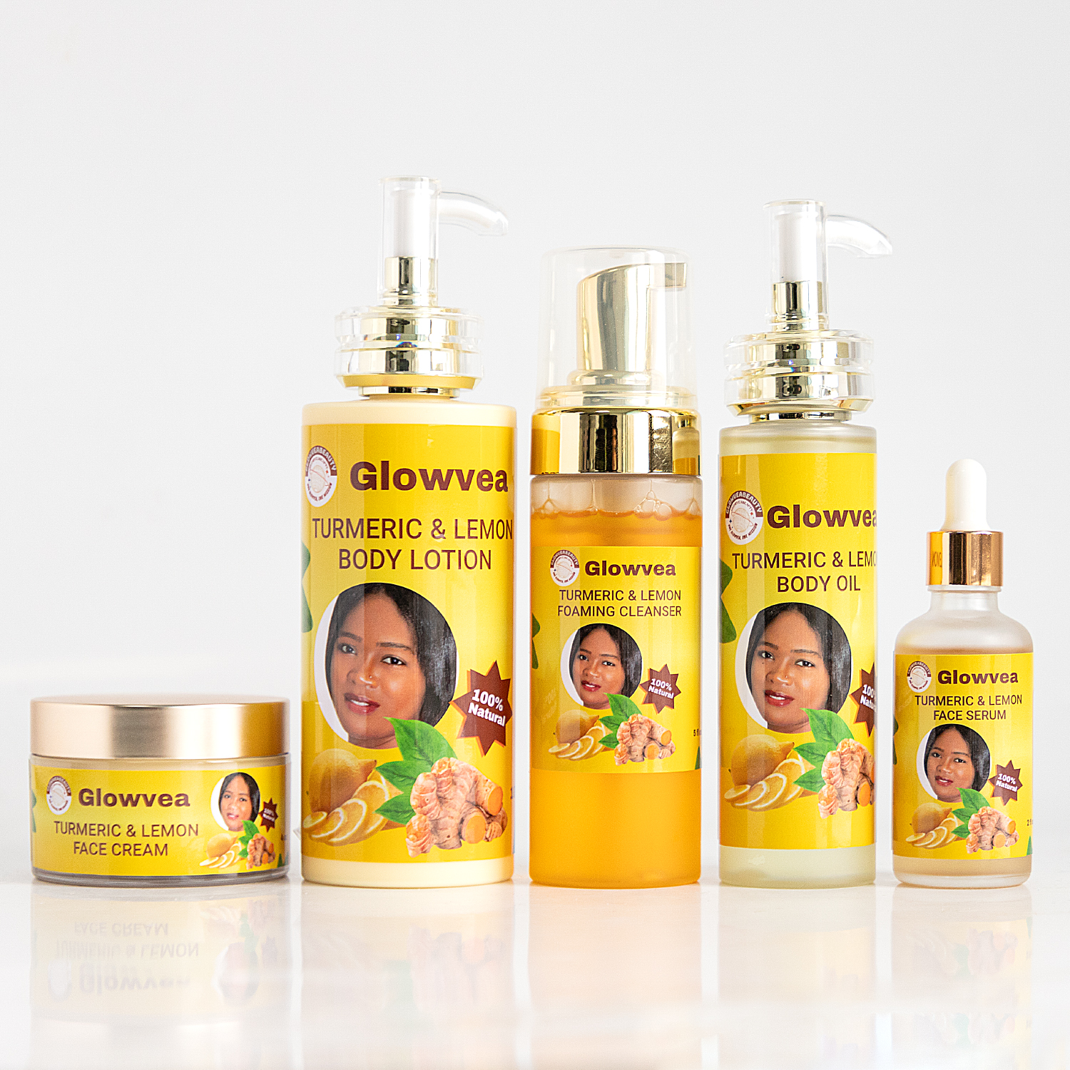 Glowvéa Turmeric & Lemon Range – Final Adjusted Prices